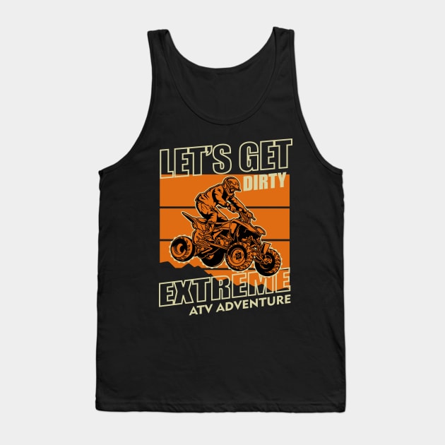 EXTREME ATV ADVENTURE Tank Top by beanbeardy